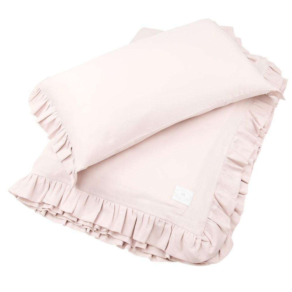 beddengoed junior - licht roze - cotton and sweets - babyrace