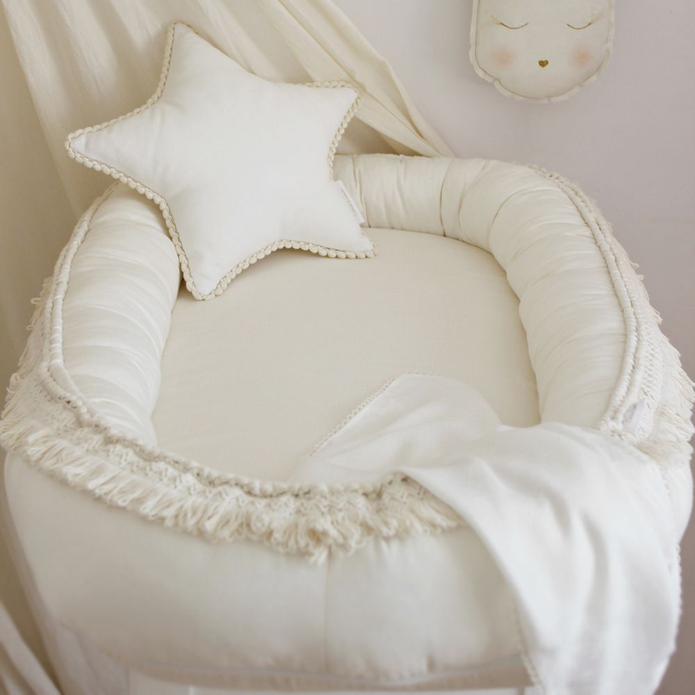 babynest boho en mini boho kussen star