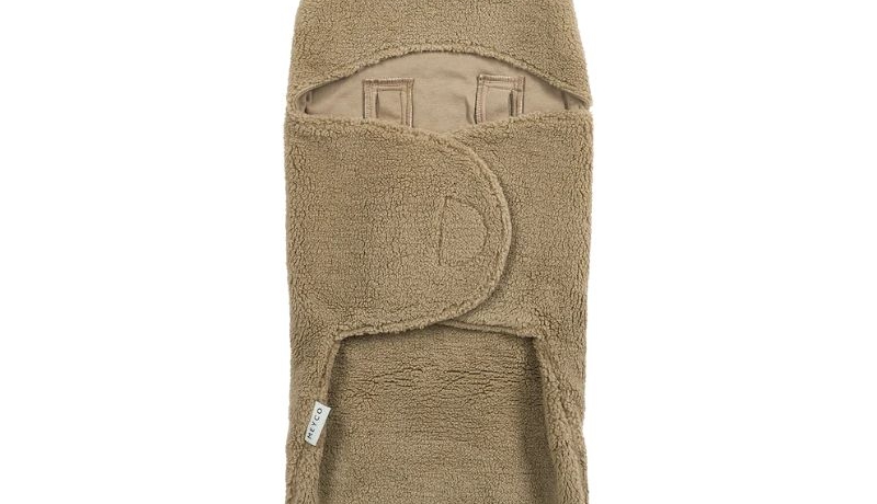 Wikkeldeken teddy beer, Wikkeldeken warm bruin, Wikkeldeken teddy