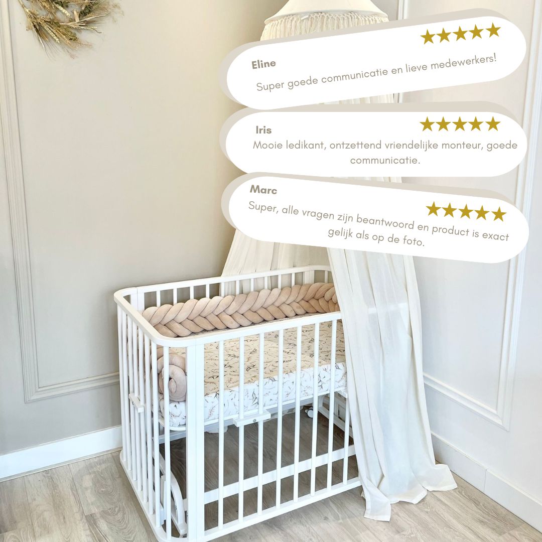 Witte co-sleeper ledikant reviews
