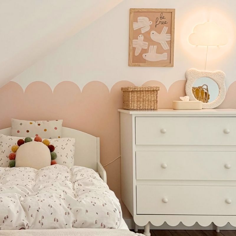 commode babushka white, vintage meubeldesign, babykamer meubel