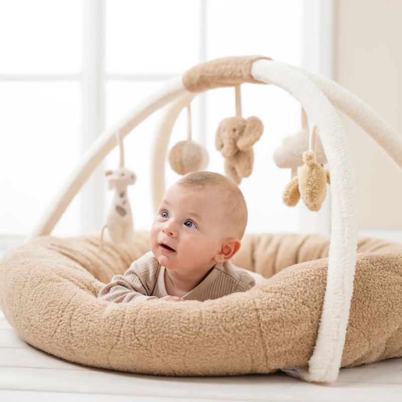 Teddy speeltapijt, nattou speeltapijt, speelkleed, baby speeltapijt, teddy speelkleed, speeltapijt met activiteiten