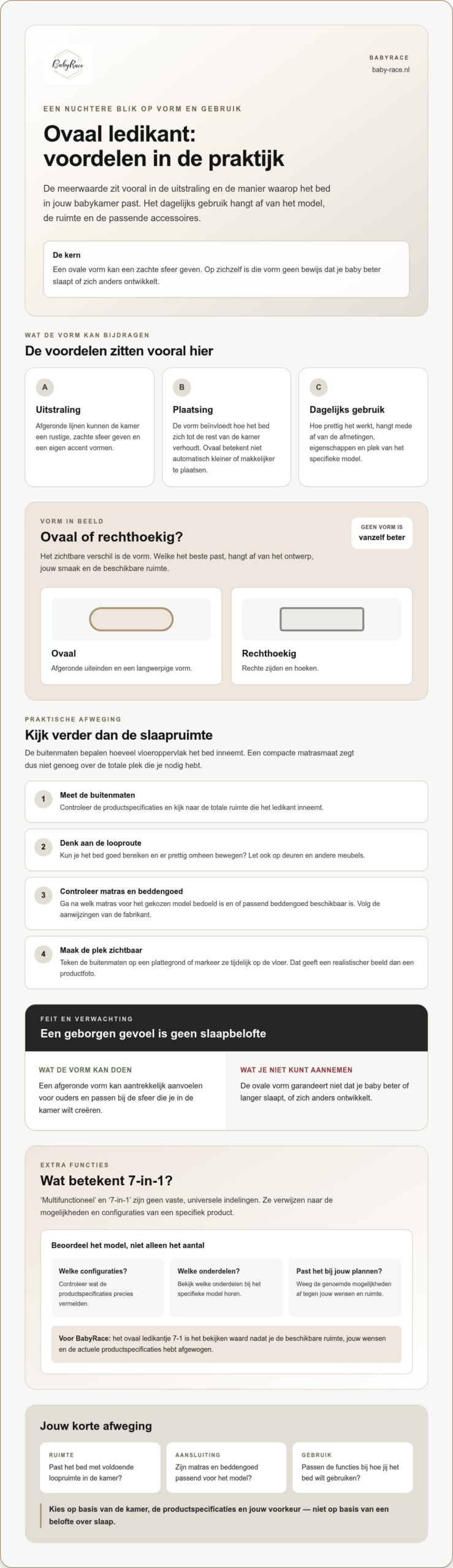 Voordelen ovaal ledikant: wat merk je er in de praktijk van?