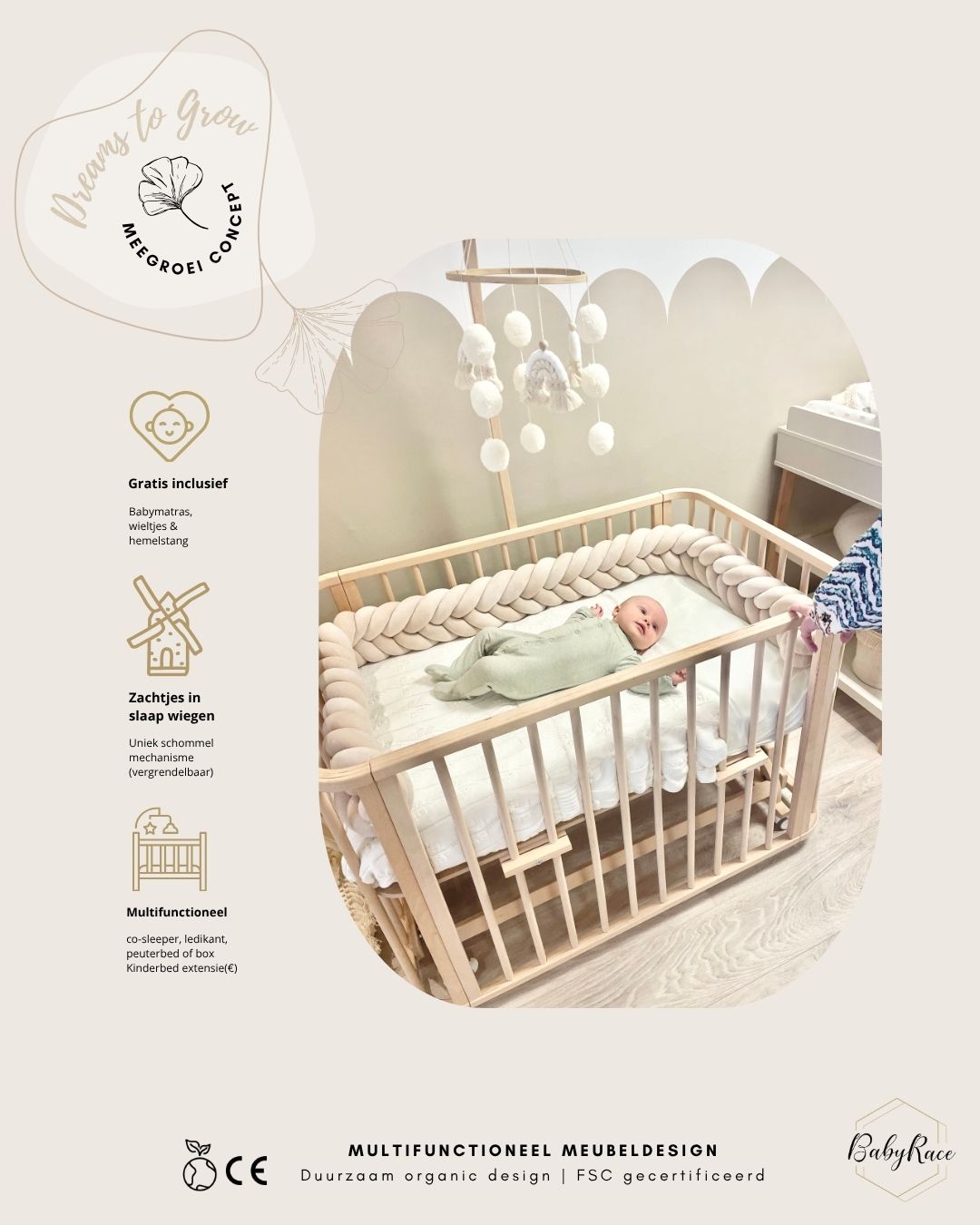 co-sleeper voor hoog bed co-sleeper voor hoog bed