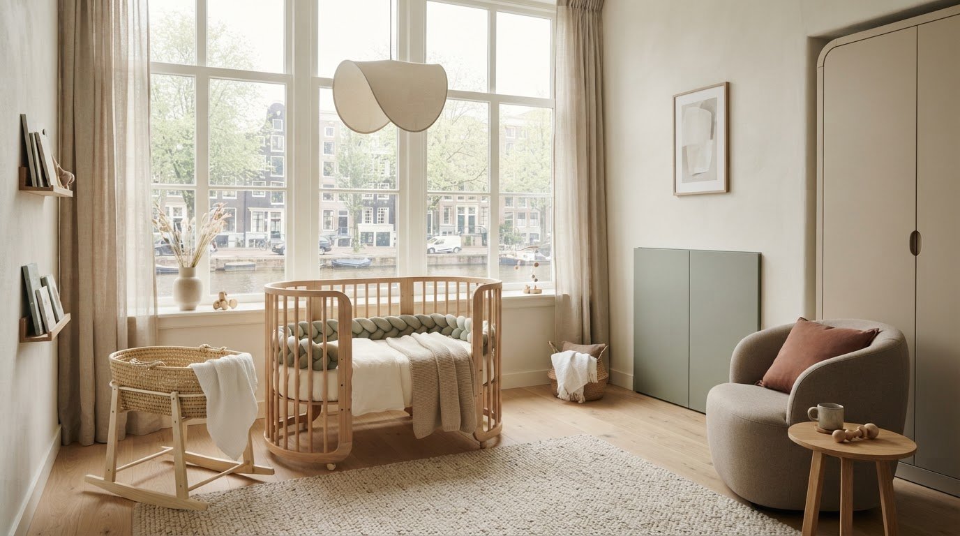Babykamer stijlvol inrichten: praktische tips voor een warme, rustige ruimte